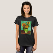 Zonnebloemen, 3, door Vincent van Gogh T-shirt (Voorkant volledig)