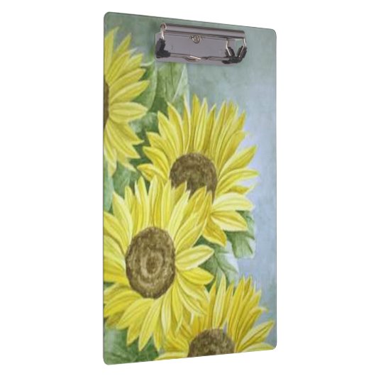 Zonnebloemen 3 klembord (Rechts)