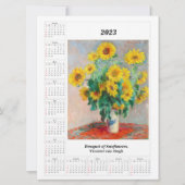 Zonnebloemen Agenda 2023 Vincent van Gogh (Voorkant)