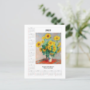 Zonnebloemen Agenda 2023 Vincent van Gogh Briefkaart