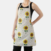 Zonnebloemen - All Over Print Schort (Insitu)