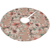 Zonnebloemen, appels: herfst waterverf kerstboom rok (Gekanteld)