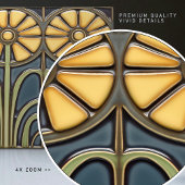 Zonnebloemen Art Deco Bloemen Wanddecoratie Art No Tegeltje