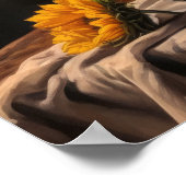 Zonnebloemen Art Print Poster (Hoek)