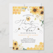 Zonnebloemen Baby shower Kaart (Voorkant)