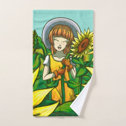 Zonnebloemen Bad Handdoek (Handdoek)