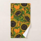 Zonnebloemen Bad Handdoek (Handdoek)