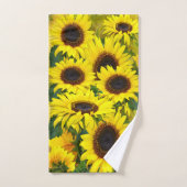 Zonnebloemen Bad Handdoek (Handdoek)