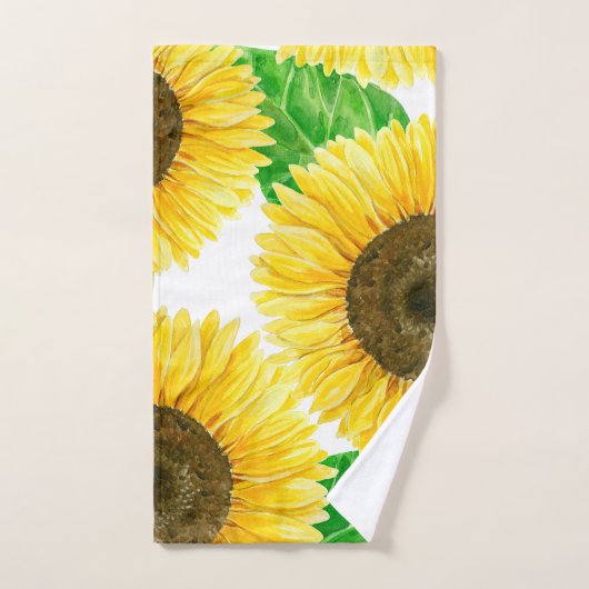 Zonnebloemen Bad Handdoek (Handdoek)