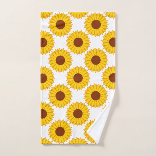 Zonnebloemen Bad Handdoek (Handdoek)