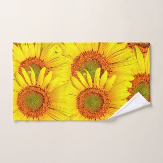 Zonnebloemen Bad Handdoek (Handdoek)