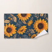 Zonnebloemen Bad Handdoek (Handdoek)