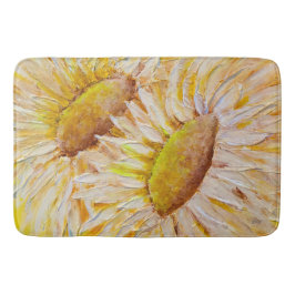 Zonnebloemen Badmat