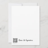 Zonnebloemen Bedankkaart (Achterkant)