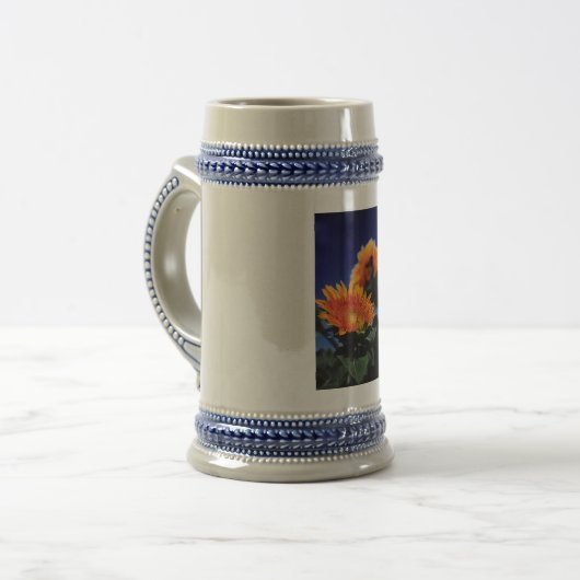 Zonnebloemen Bierpul (Voorkant links)