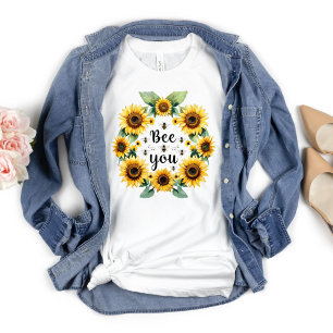 Zonnebloemen Bijen Je Schattigee trendy Inspireren T-shirt