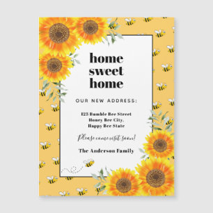 Zonnebloemen bijen nieuwe woning