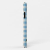 Zonnebloemen, blauw en wit gecontroleerd Case-Mate iPhone case (Achterkant/rechts)