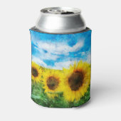 Zonnebloemen Blikjeskoeler (Blikje Achterkant)