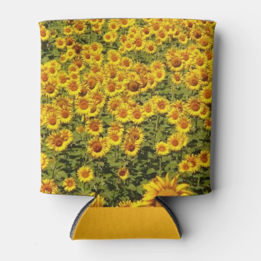 Zonnebloemen Blikjeskoeler (Voorkant)