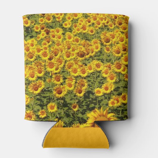 Zonnebloemen Blikjeskoeler (Achterkant)