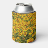 Zonnebloemen Blikjeskoeler (Blikje Achterkant)