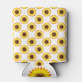 Zonnebloemen Blikjeskoeler (Achterkant)