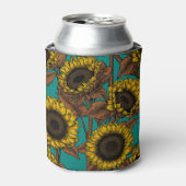 Zonnebloemen Blikjeskoeler (Blikje Voorkant)