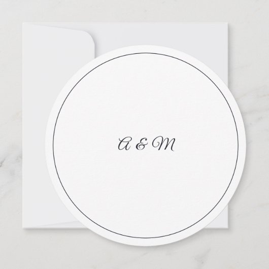 Zonnebloemen bloeien | Goud en wit moderne bruilof Kaart (Achterkant)