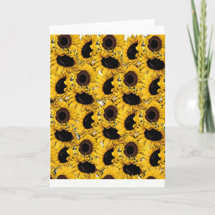 zonnebloemen bloemblaadjes zwemmen duiken mariene kaart