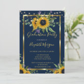 Zonnebloemen Bloemen Lichten, Houtgradatie Partij Kaart (Staand voorkant)