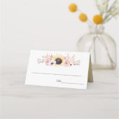 Zonnebloemen Boeket Bruiloft Plaatskaartjes (Voorkant)