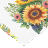 Zonnebloemen Boeket - Frans land Home Decor Tafelkleed (Gekanteld)
