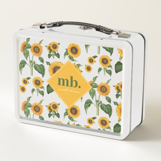 Zonnebloemen Botanisch gebladerte groen (Achterkant)