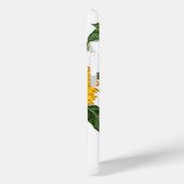 Zonnebloemen Botanisch gebladerte groen Case-Mate iPhone Case (Achterkant / Links)