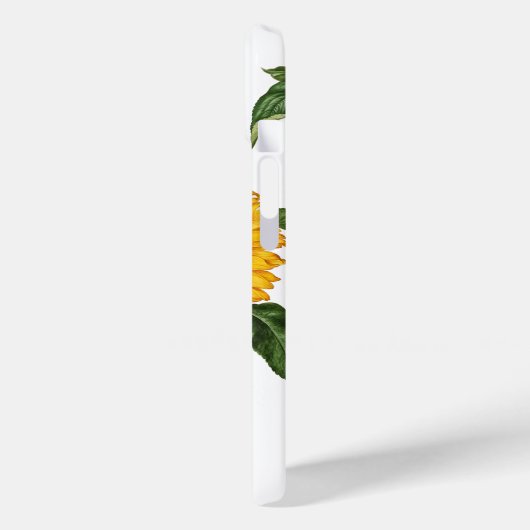 Zonnebloemen Botanisch gebladerte groen Case-Mate iPhone Case (Achterkant / Links)