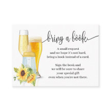 Zonnebloemen brengen een boek Bubbles Baby shower 