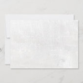 Zonnebloemen Bridal Shower Invitations Kaart (Achterkant)