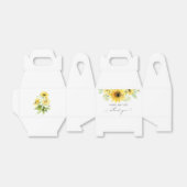 Zonnebloemen Bridesmaid Voorstel Gift Box Bedankdoosjes (Uitgevouwen)
