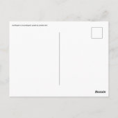 Zonnebloemen Briefkaart (Achterkant)