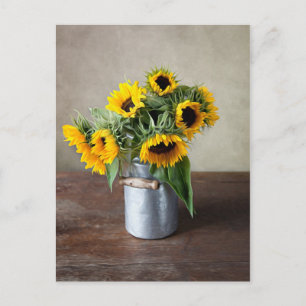 Zonnebloemen Briefkaart