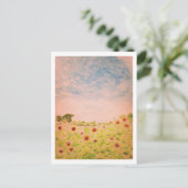 Zonnebloemen Briefkaart (Staand voorkant)