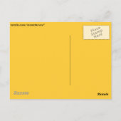 Zonnebloemen Briefkaart (Achterkant)