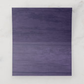 Zonnebloemen bruiloft plaatskaartje (Binnenkant ongevouwen)