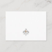 ZONNEBLOEMEN - bruiloft uitnodiging Kaarten (Achterkant)