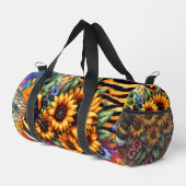 Zonnebloemen, Bumblebee Animal Print Plunjezak (Rechterhoek)