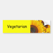 Zonnebloemen Bumpersticker (Voorkant)