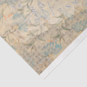 zonnebloemen Burlap gele vlinder Tissuepapier (Detail)