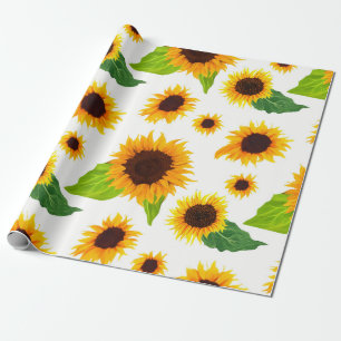 Zonnebloemen Cadeaupapier