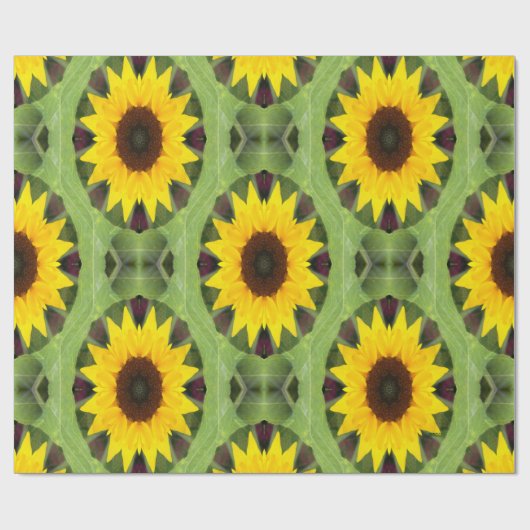 Zonnebloemen... Cadeaupapier (Vlak)